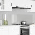 Konyhai splashback átlátszó 90 x 50 x 0.8 cm edzett üveg