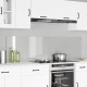 Konyhai splashback átlátszó 90 x 50 x 0.8 cm edzett üveg