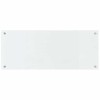 Konyhai hátfal 2 pcs átlátszó 100 x 40 cm edzett üveg