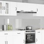 Konyhai hátfal 2 pcs átlátszó 100 x 50 cm edzett üveg
