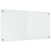 Konyhai hátfal 2 pcs átlátszó 100 x 50 cm edzett üveg