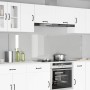Konyhai hátfal 2 pcs átlátszó 100 x 60 cm edzett üveg