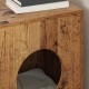 Macska ház öreg fa 42,5 x 40 x 52,5 cm faanyag