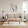 Növényállvány polcokkal 2 pcs fehér 30 x 30 x 100 cm mérnöki fa