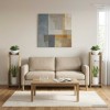 Növényállvány 2 pcs sonoma tölgy 30 x 30 x 100 cm mérnöki fa