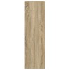 Növényállvány 2 pcs sonoma tölgy 30 x 30 x 100 cm mérnöki fa