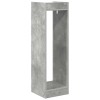 Növényállvány beton szürke 30 x 30 x 100 cm mérnöki fa