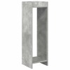 Növényállvány beton szürke 30 x 30 x 100 cm mérnöki fa