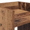 Növényállvány 2 pcs öreg fa 30 x 30 x 100 cm mérnöki fa