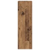 Növényállvány 2 pcs öreg fa 30 x 30 x 100 cm mérnöki fa
