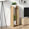 Növényállvány 2 pcs kézműves tölgy 30 x 30 x 100 cm mérnöki fa