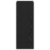 Növényállvány 2 pcs fekete tölgy 30 x 30 x 80 cm mérnöki fa