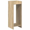 Növényállvány 2 pcs sonoma tölgy 30 x 30 x 80 cm mérnöki fa