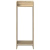 Növényállvány 2 pcs sonoma tölgy 30 x 30 x 80 cm mérnöki fa