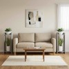 Növényállvány 2 pcs beton szürke 30 x 30 x 80 cm mérnöki fa