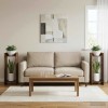 Növényállvány 2 pcs füstölt tölgy 30 x 30 x 80 cm mérnöki fa