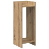 Növényállvány 2 pcs kézműves tölgy 30 x 30 x 80 cm mérnöki fa