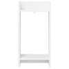 Növényállvány polcokkal 2 pcs fehér 30 x 30 x 60 cm mérnöki fa