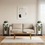 Növényállvány 2 pcs beton szürke 30 x 30 x 60 cm mérnöki fa