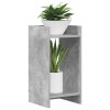 Növényállvány 2 pcs beton szürke 30 x 30 x 60 cm mérnöki fa