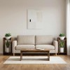 Növényállvány 2 pcs füstölt tölgy 30 x 30 x 60 cm mérnöki fa
