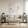 Növényállvány 2 pcs szürke sonoma 30 x 30 x 60 cm mérnöki fa