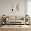 Növényállvány 2 pcs kézműves tölgy 30 x 30 x 60 cm mérnöki fa