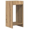 Növényállvány 2 pcs kézműves tölgy 30 x 30 x 60 cm mérnöki fa