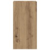 Növényállvány 2 pcs kézműves tölgy 30 x 30 x 60 cm mérnöki fa