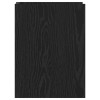 Növényállvány 2 pcs fekete tölgy 30 x 30 x 40 cm mérnöki fa