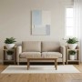 Növényállvány 2 pcs sonoma tölgy 30 x 30 x 40 cm mérnöki fa