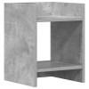 Növényállvány 2 pcs beton szürke 30 x 30 x 40 cm mérnöki fa