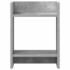 Növényállvány 2 pcs beton szürke 30 x 30 x 40 cm mérnöki fa