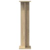 Növényállvány 2 pcs sonoma tölgy 25 x 25,5 x 100,5 cm