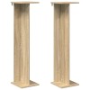 Növényállvány 2 pcs sonoma tölgy 25 x 25,5 x 100,5 cm