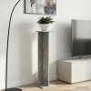 Növényállvány 2 pcs beton szürke 25 x 25,5 x 100,5 cm