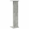 Növényállvány 2 pcs beton szürke 25 x 25,5 x 100,5 cm