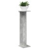 Növényállvány 2 pcs beton szürke 25 x 25,5 x 100,5 cm