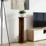 Növényállvány 2 pcs öreg fa 25 x 25,5 x 100,5 cm mérnöki fa