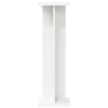 Növényállvány 2 pcs fehér 25 x 25,5 x 80,5 cm mérnöki fa