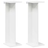 Növényállvány 2 pcs fehér 25 x 25,5 x 80,5 cm mérnöki fa
