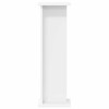 Növényállvány 2 pcs fehér 25 x 25,5 x 80,5 cm mérnöki fa