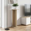 Növényállvány 2 pcs sonoma tölgy 25 x 25,5 x 80,5 cm mérnöki fa