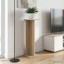 Növényállvány 2 pcs sonoma tölgy 25 x 25,5 x 80,5 cm mérnöki fa