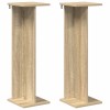 Növényállvány 2 pcs sonoma tölgy 25 x 25,5 x 80,5 cm mérnöki fa