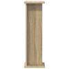 Növényállvány 2 pcs sonoma tölgy 25 x 25,5 x 80,5 cm mérnöki fa