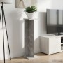 Növényállvány beton szürke 25 x 25,5 x 80,5 cm mérnöki fa