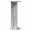 Növényállvány 2 pcs beton szürke 25 x 25,5 x 80,5 cm mérnöki fa