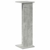 Növényállvány 2 pcs beton szürke 25 x 25,5 x 80,5 cm mérnöki fa