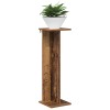 Növényállvány 2 pcs öreg fa 25 x 25,5 x 80,5 cm mérnöki fa